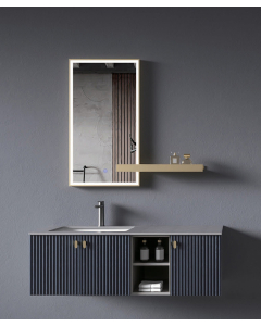 Badmöbel Blau Bombay – 120 cm