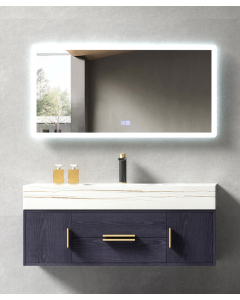 Badezimmermöbel Blau Bangalore – 120 cm
