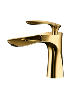 Canopus Waschtischarmatur, Messing, goldfarben - Canopus