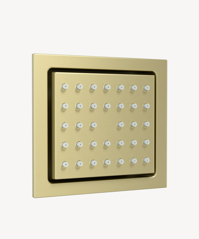 Modernes Thermostat-Duschsystem – LED-Regenhimmel 900x300 mm, 3 Körperdüsen