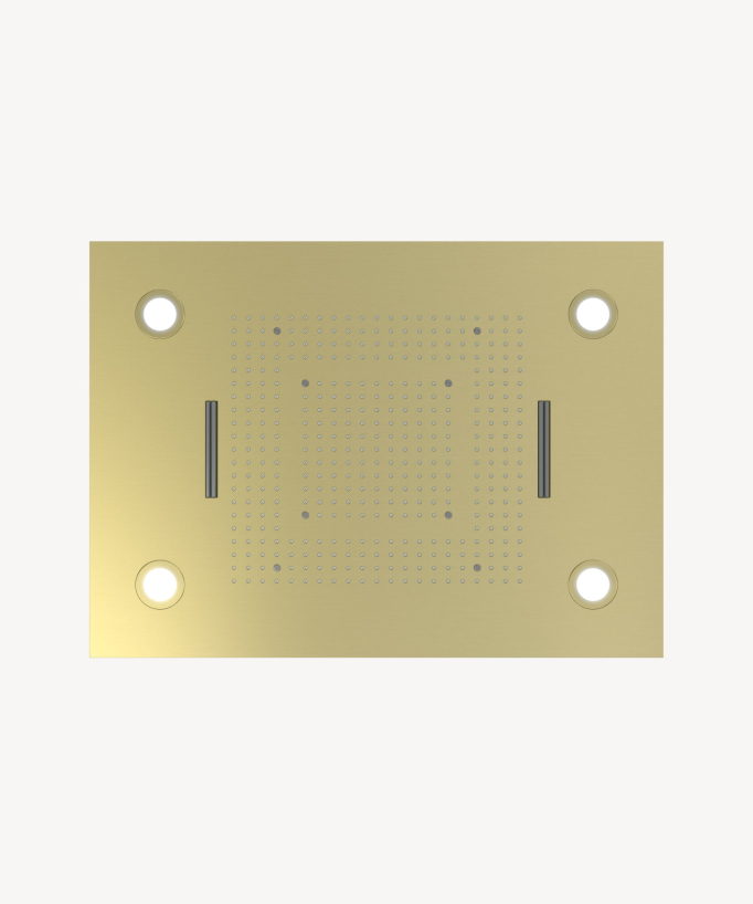 Thermostatisches LED Duschsystem mit Multifunktions-Regenhimmel – 600x800 mm