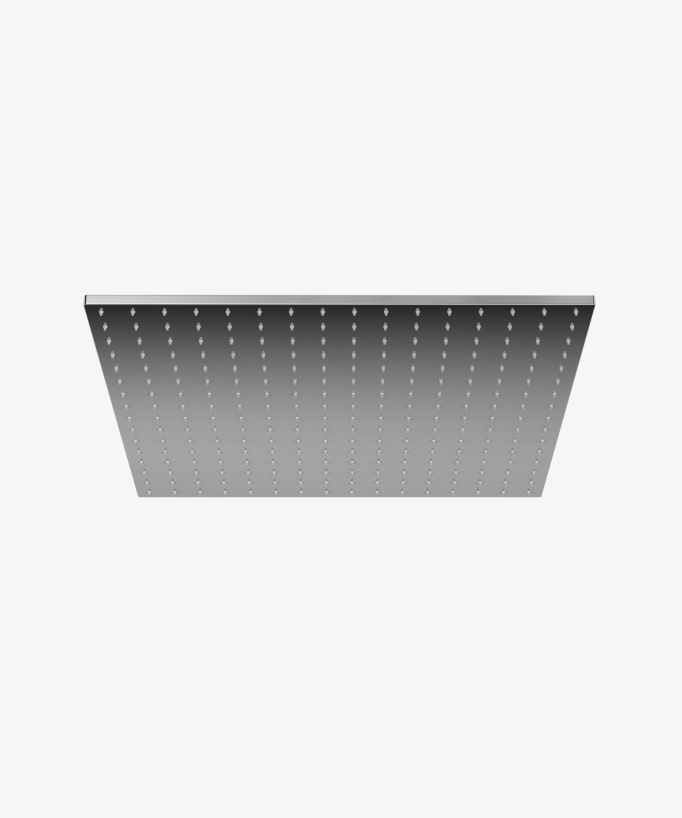 Thermostatisches Decken-Duschsystem 500 mm, 3 Körperdüsen, Chrom – Sirius