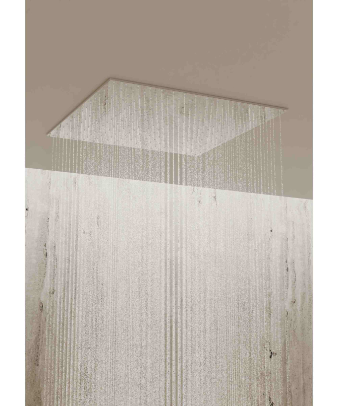 Thermostatisches Decken-Duschsystem 500 mm, 3 Körperdüsen, Chrom – Sirius