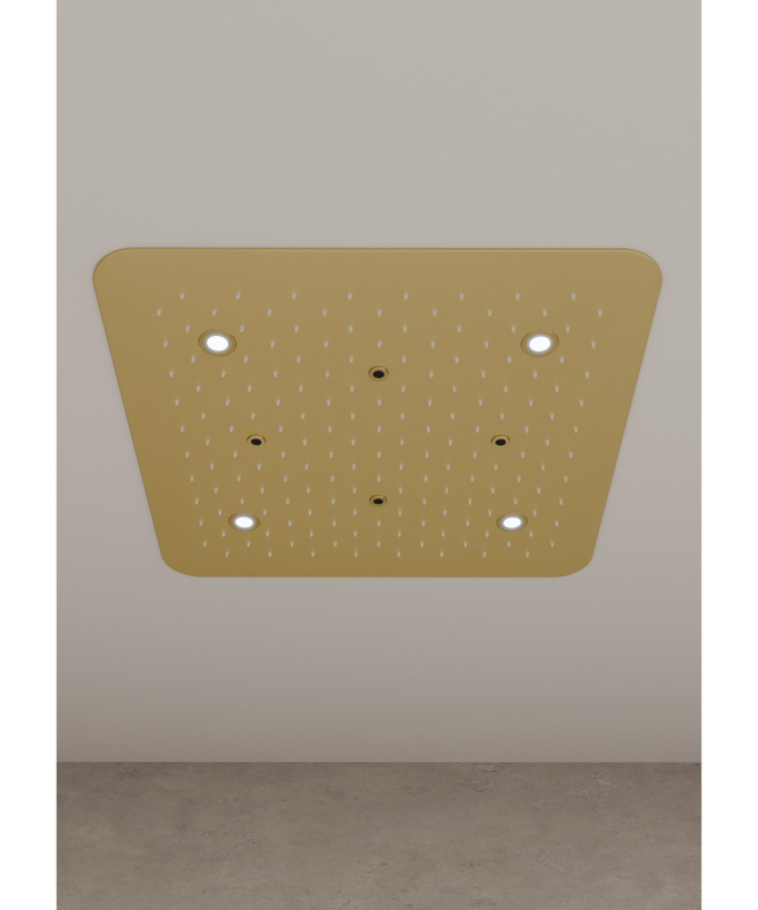 Unterputz-Duschsystem Thermostat Decke mit LED