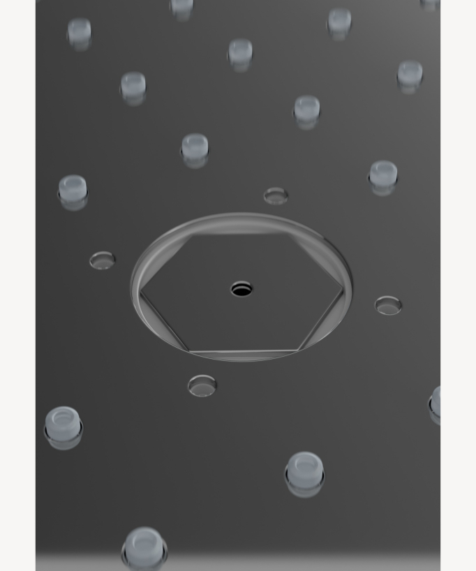 Moderne Thermostat-Duschsystem Chrom – LED Regendusche 900x300 mm, 3 Körperdüsen