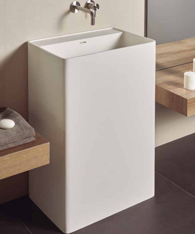 Modernes Standwaschbecken Cabanes - Weiß