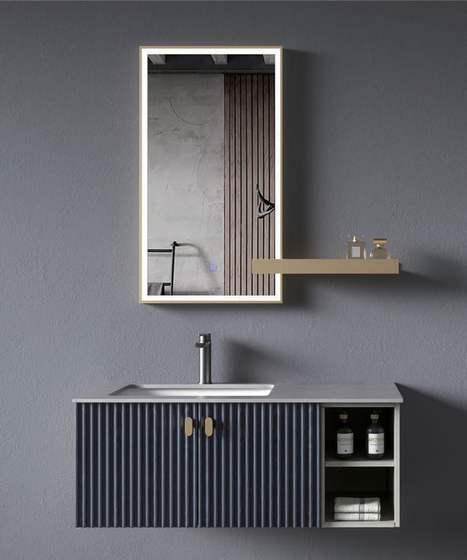 Badezimmermöbel Bombay Blau