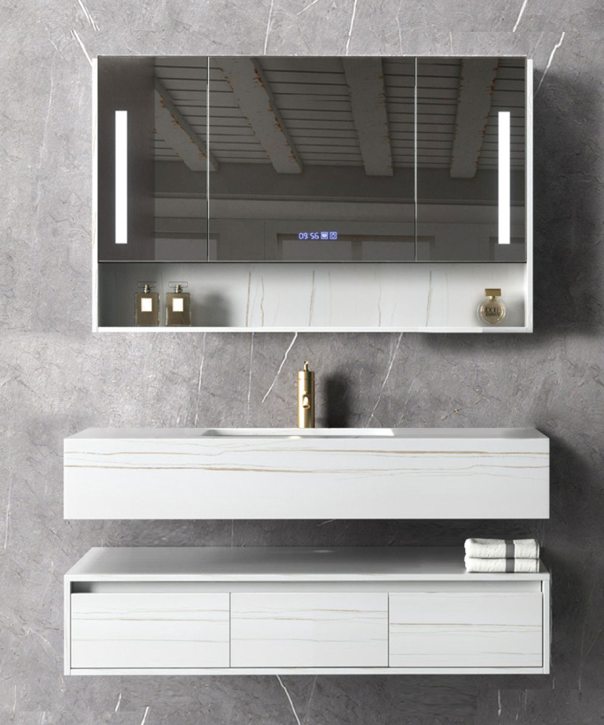 Badezimmermöbel Madras Weiß – 150 cm