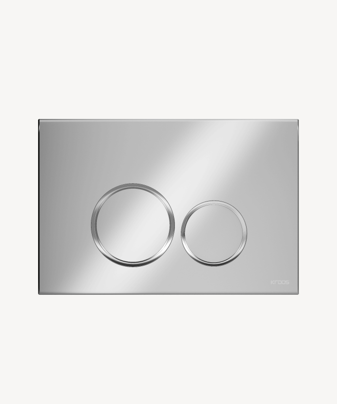 Geberit Sigma Betätigungsplatte rund, Zweimengentechnik