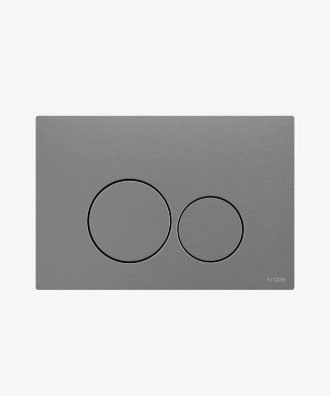 Plaque de déclenchement en acier pour bâti-support Sigma - Geberit- Nickel brossé