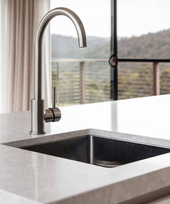Küchenspüle Einzelbecken 380 mm – Edelstahl – Balsa