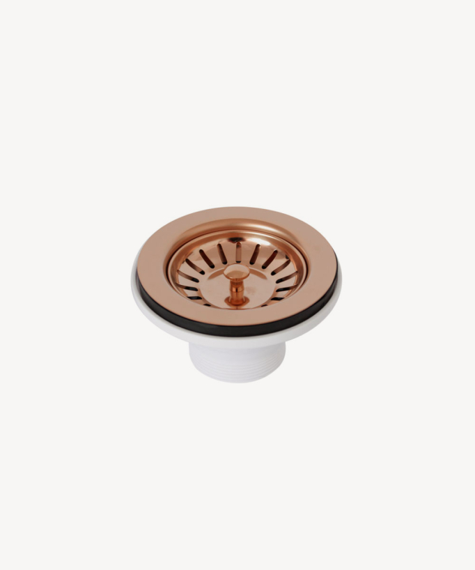 Küchenspüle Einzelbecken 550 mm – gebürstetes Kupfer – Ohia