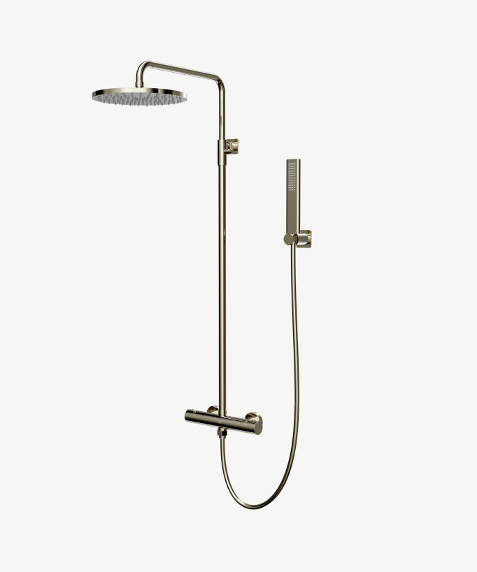 Thermostatische Duschsäule zur Wandmontage – Fiumina