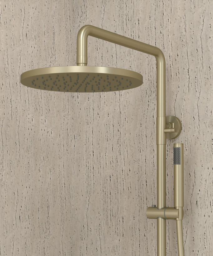 Duschsäule für Badewanne mit Umsteller - Corbeau