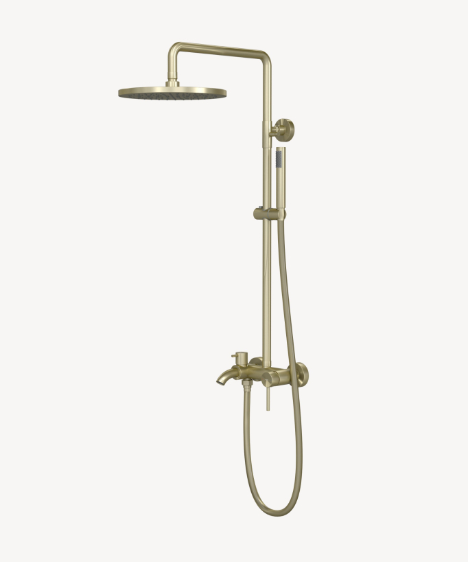 Duschsäule für Badewanne mit Umsteller - Corbeau