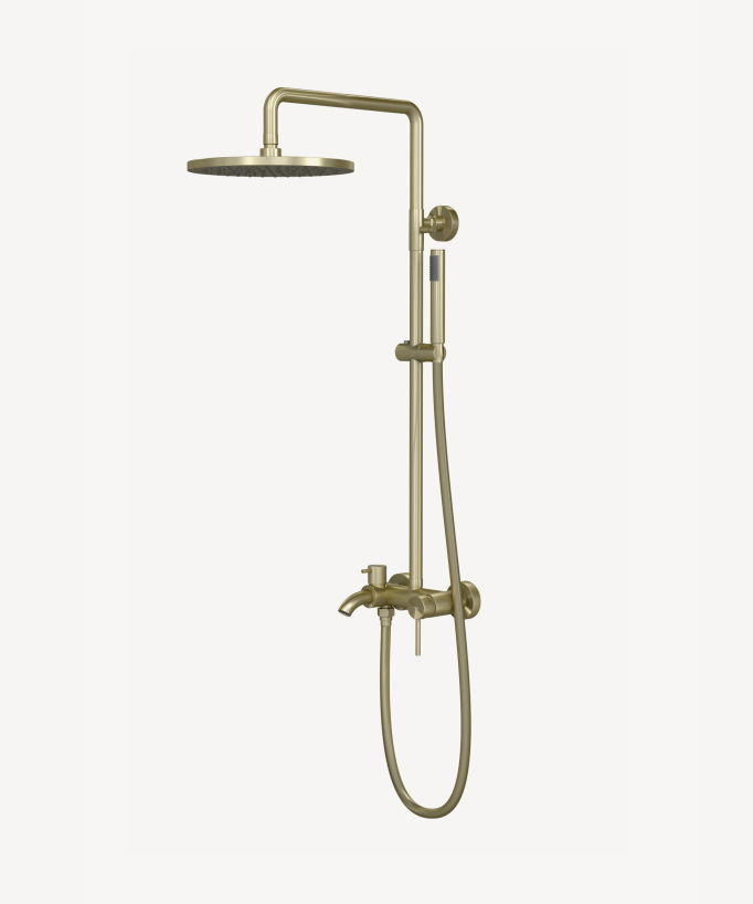 Duschsäule für Badewanne mit Umsteller - Corbeau