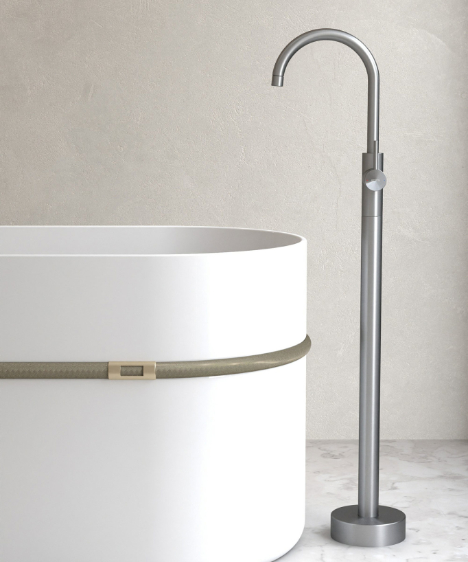 Standarmatur Badewanne Gun Metal – Corbeau