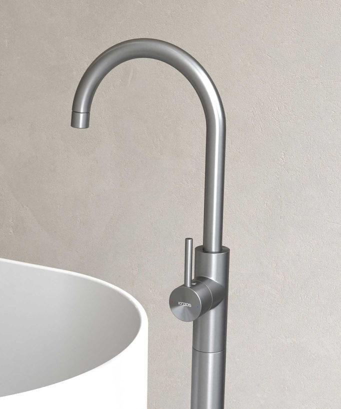 Standarmatur Badewanne Gun Metal – Corbeau