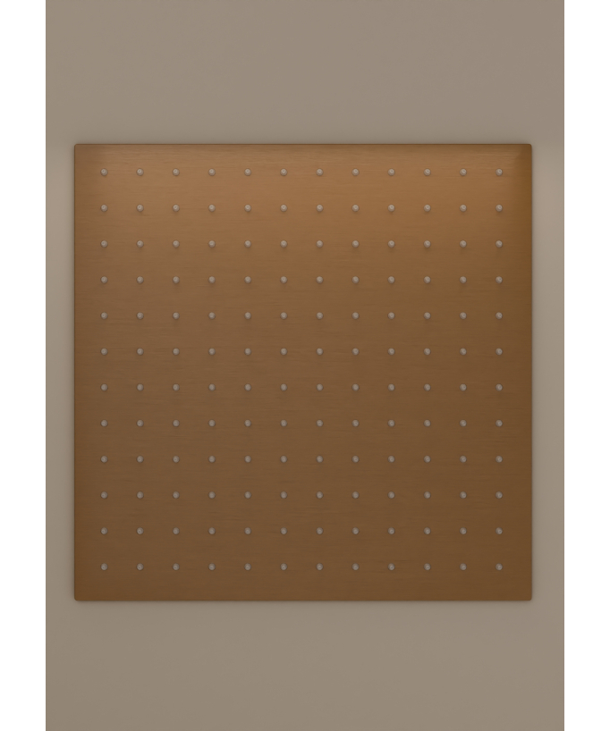 Deckenintegriertes Unterputz-Thermostat-Duschsystem – Gebürstetes Roségold