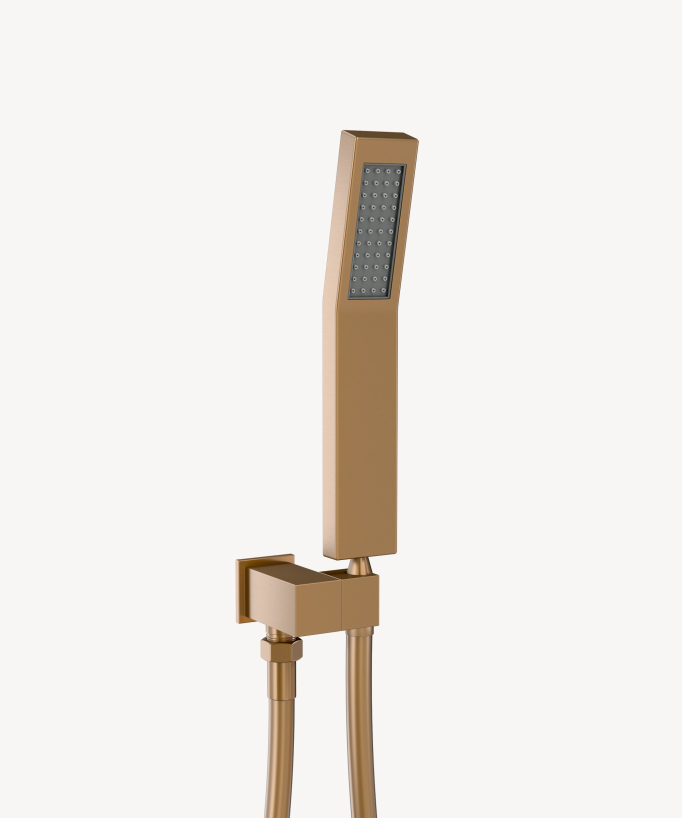 Deckenintegriertes Thermostat-Duschsystem Roségold - Sirius
