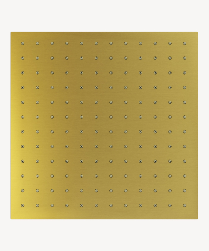 Deckenintegriertes Duschsystem Thermostat Gold - Sirius