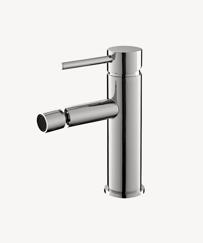 Bidet-Einlochmischer Chrom - Corbeau