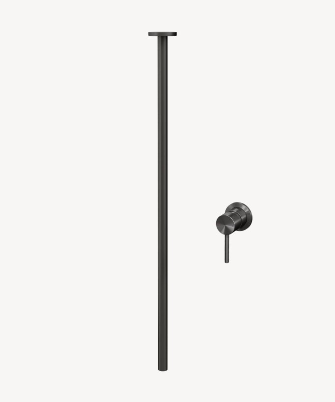 Deckenmontierter Waschtischmischer Gun Metal - Corbeau