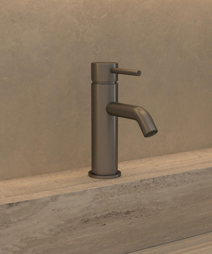 Waschtisch-Einhebelmischer Gun Metal – Corbeau