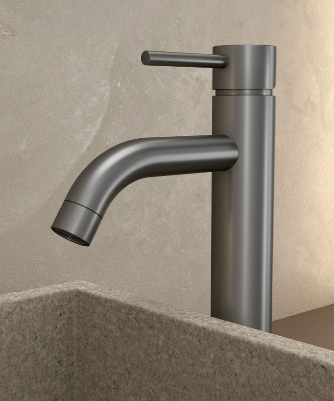 Waschtischarmatur Gunmetal - Corbeau