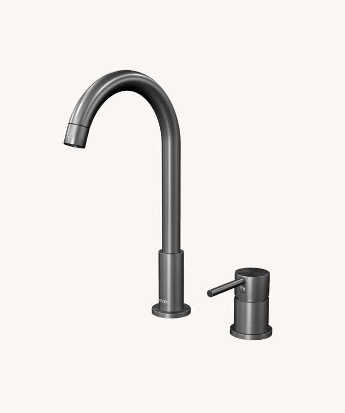 2-Loch Waschtischmischer Gunmetal - Corbeau