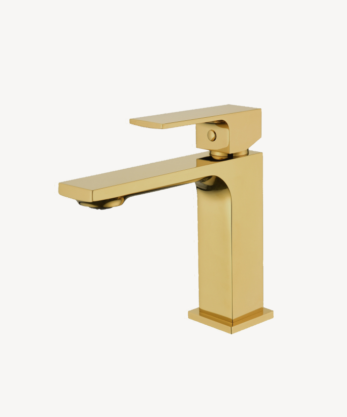 Sirius Waschtischarmatur Einhandmischer, gold