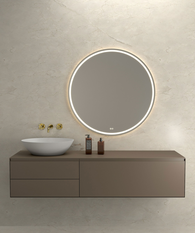 Wand-Waschtischarmatur Gold - Corbeau
