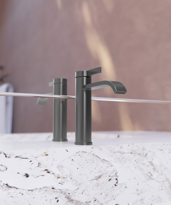 Waschtischarmatur Gunmetal - Fiumina