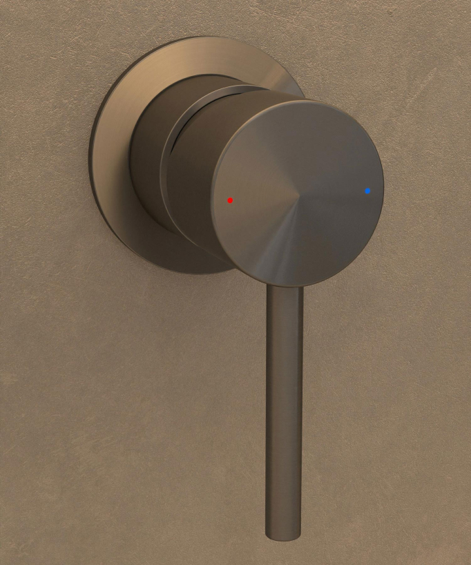 Wandarmatur Waschtisch Gun Metal - Corbeau