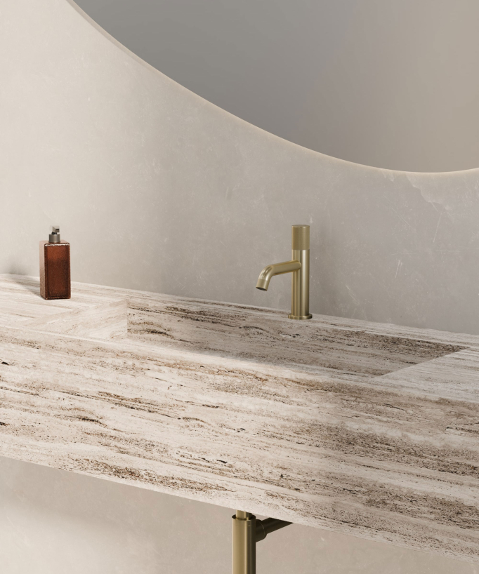 Design Waschtischarmatur - Leros