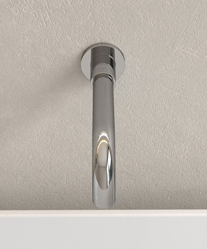 Unterputz-Thermostat-Badewannenarmatur Chrom - Corbeau