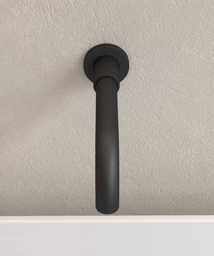 Unterputz-Thermostat Wannenarmatur Schwarz – Corbeau