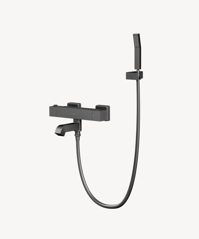 Sirius Wannen-Thermostat zur Wandmontage Gun Metall