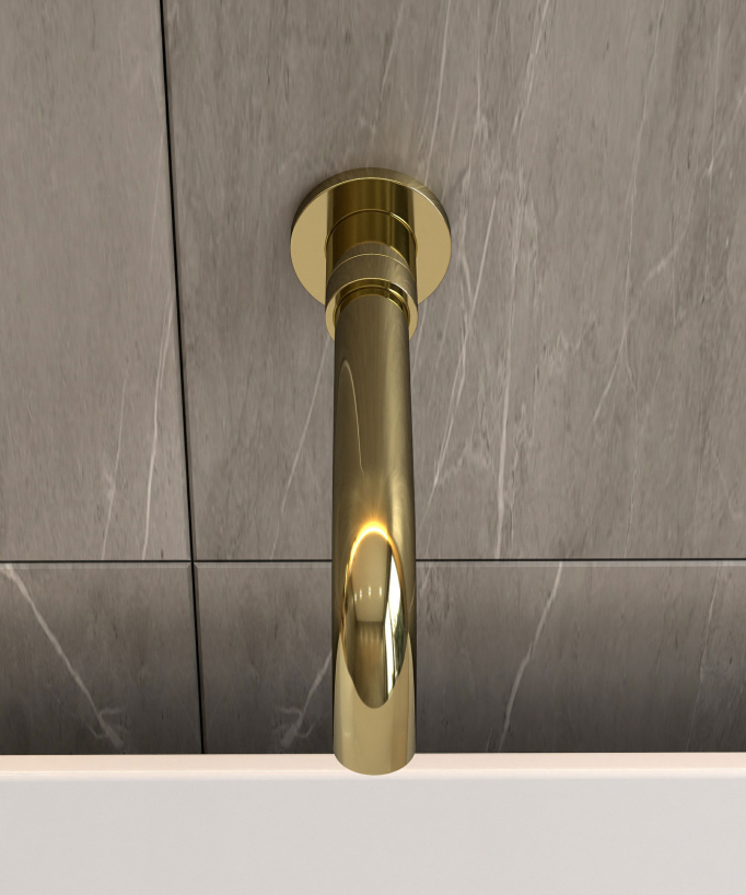 Unterputz-Wannenarmatur Gold - Corbeau