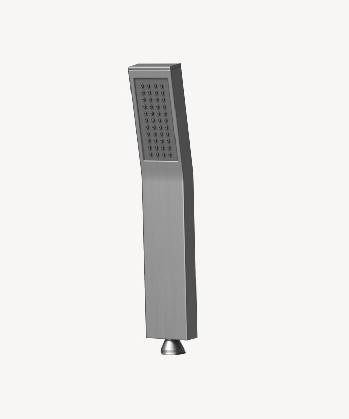 Handbrause aus Messing Nickel gebürstet - Sirius