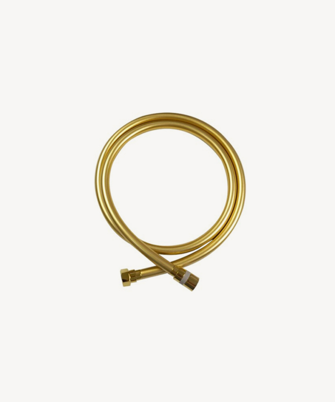 Duschschlauch aus PVC – Gold