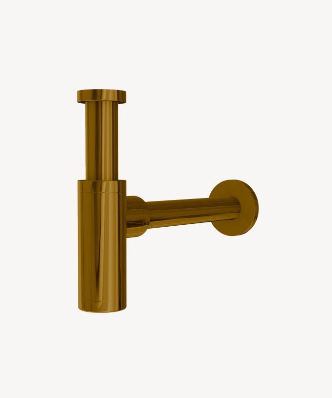 Waschbecken-Siphon - Gold