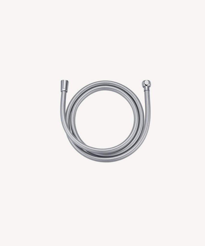 Brauseschlauch aus PVC – Gebürstetes Nickel