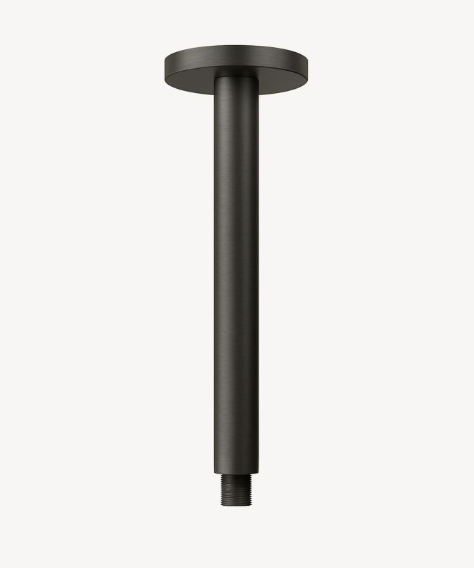 Decken-Duscharm Gun Metal - Corbeau
