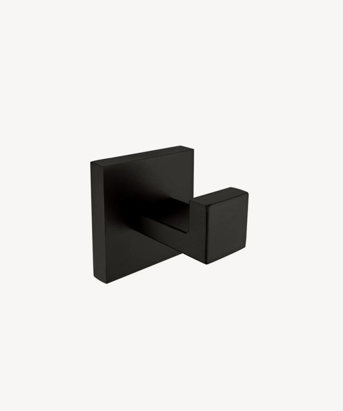 Edelstahl-Wandhaken Schwarz - Nara