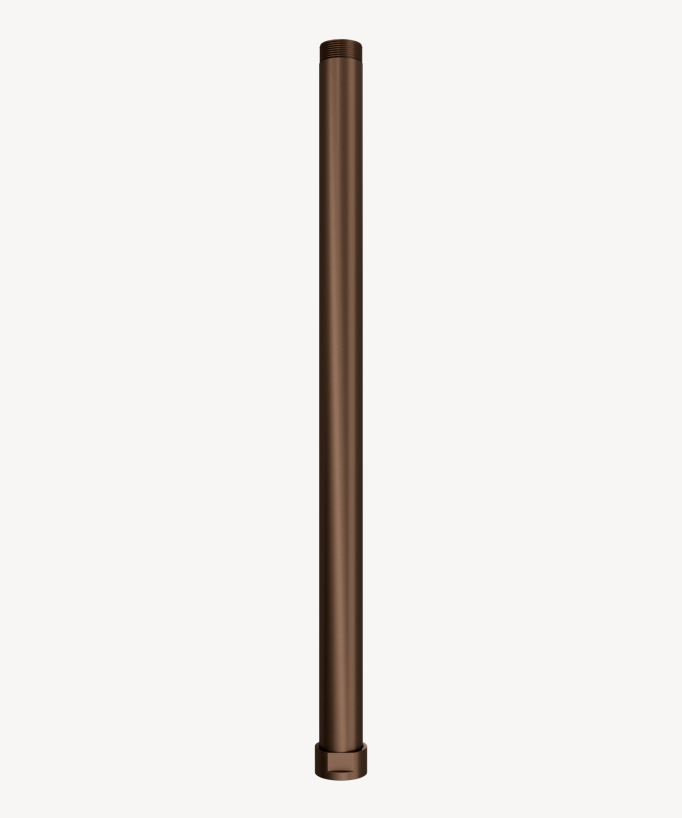 Duschsäulen-Verlängerung 35 cm – Gebürstetes Roségold