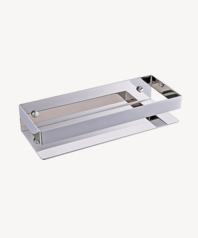 Wandablage aus Edelstahl 30 cm