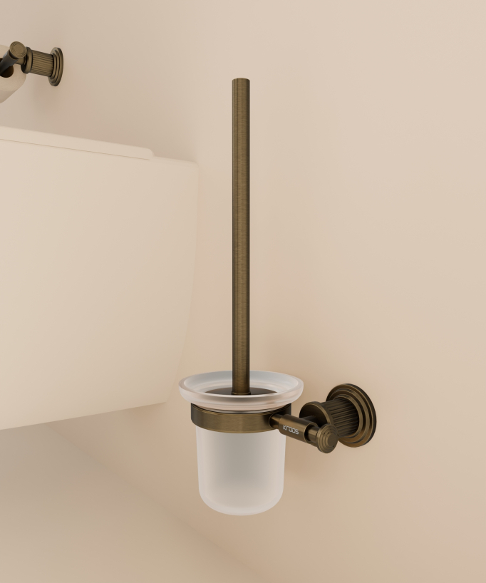 WC-Bürstengarnitur Wandmontage – Hera