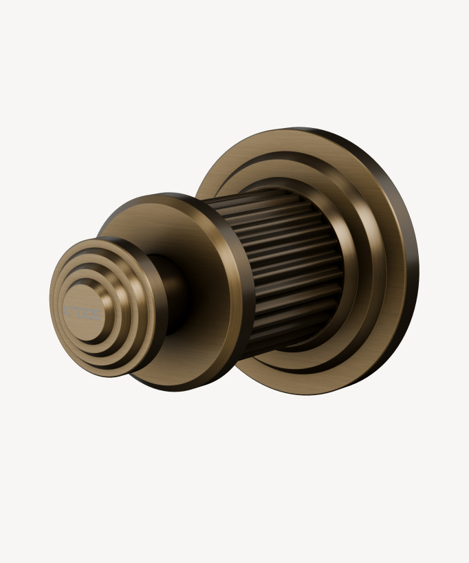 Handtuchhaken einfach Bronze - Hera