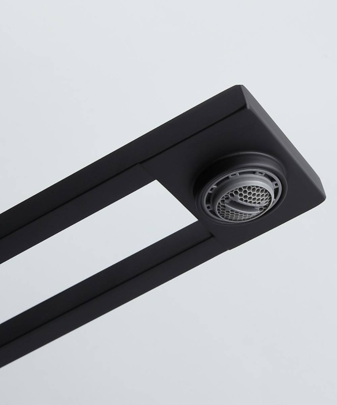 Design Waschtischarmatur - Schwarz matt